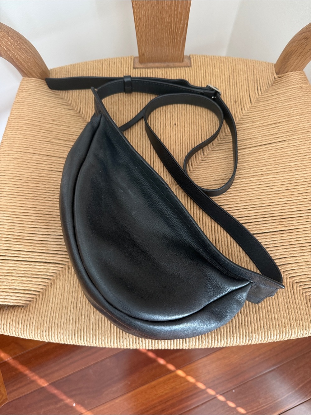 The Row Slouchy Banana Crossbody Bag